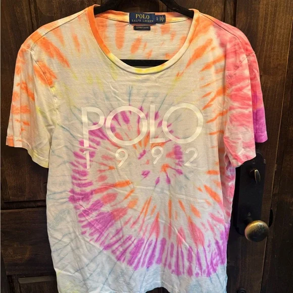 Ralph Lauren Pink and Orange Short Sleeve Tees - Picture 1 of 3